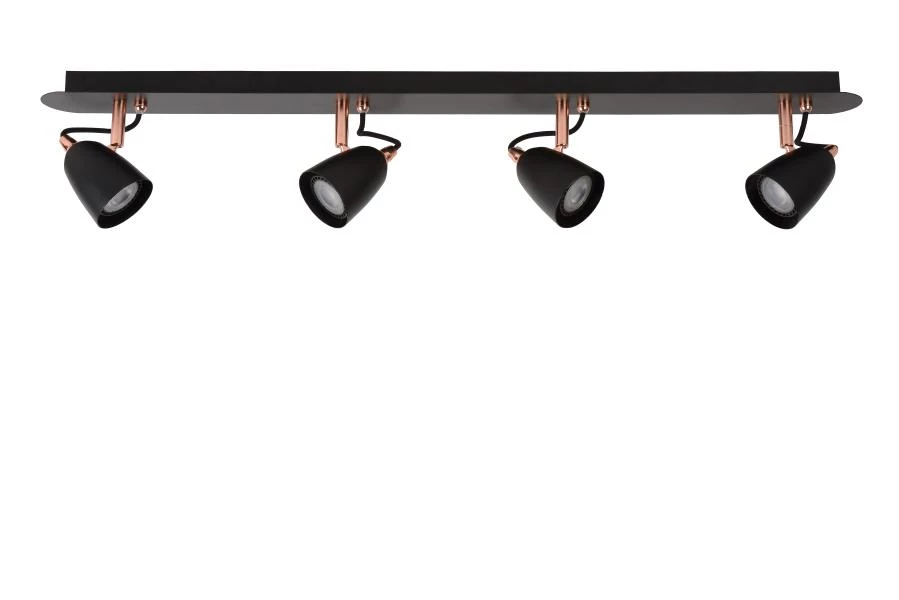 Lucide RIDE-LED - Deckenstrahler - LED Dim. - GU10 - 4x5W 3000K - Kupfer - UIT